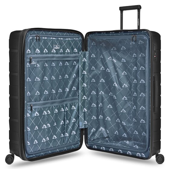 Bergpfeil Travel 4-roll Trolley L 75 cm avec soufflet d'extension