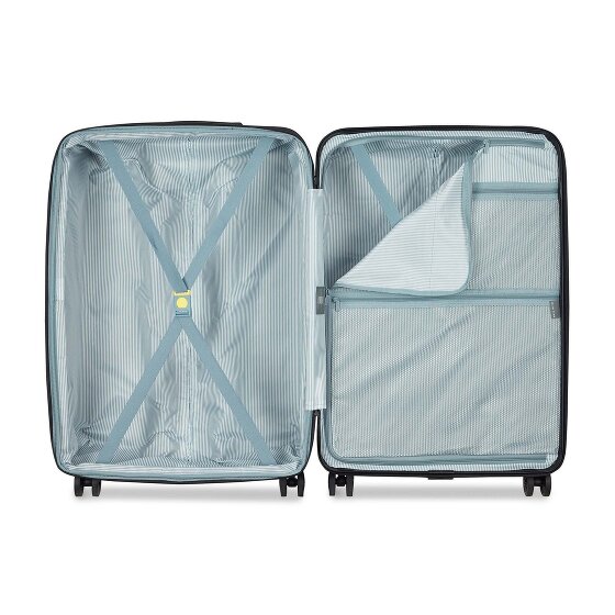 Delsey Paris Set de valises à 4 roues Meteor S+L avec soufflet d'extension