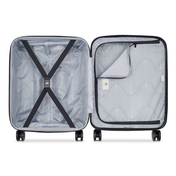 Delsey Paris Set de valises Meteor à 4 roues, tailles S et L, avec soufflet d'extension