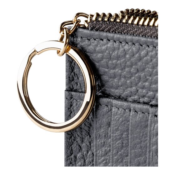 Lazarotti Bologna Leather Porte-clés en cuir 11,5 cm avec poche Air Tag