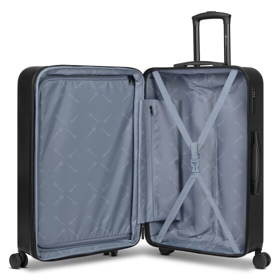 bugatti Valencia 2.0 4 roulettes Trolley L 75 cm avec soufflet d'extension