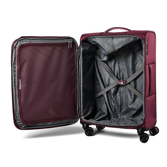 American Tourister Cloudrider 4 roues Valise cabine M 67 cm avec soufflet d'extension