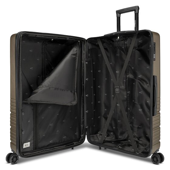camel active Hanoi 4 roues Valise cabine L 78 cm avec soufflet d'extension