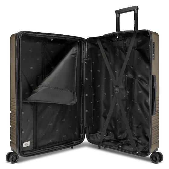 camel active Hanoi 4 roulettes Trolley L 78 cm avec soufflet d'extension