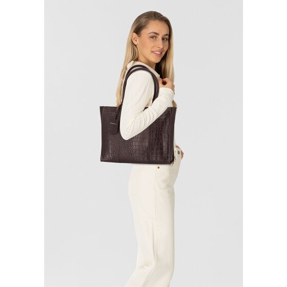 Burkely Cool Colbie Sac de shopper Cuir véritable 35 cm Compartiment ordinateur