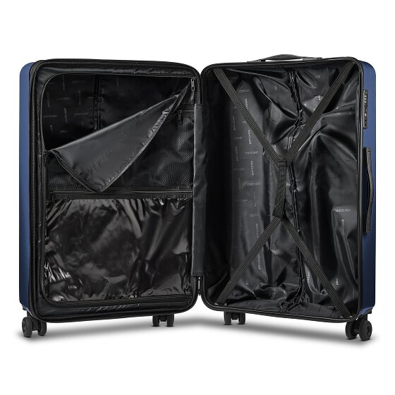 Roberto Cavalli Florence 4 roues Valise cabine 74 cm avec soufflet d'extension