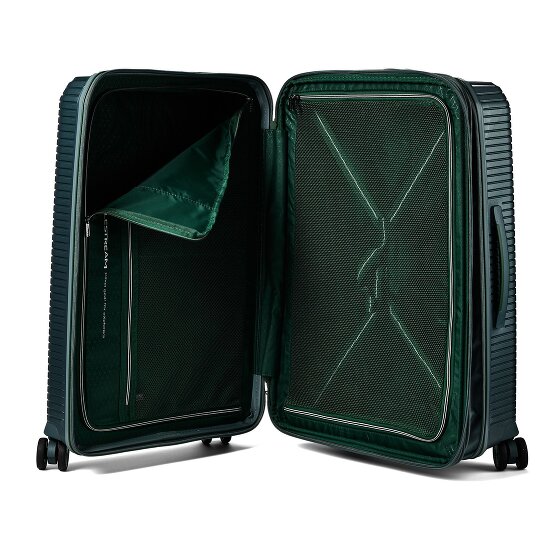Polestream Paris 4 roulettes Set de valises 3 pièces avec soufflet d'extension