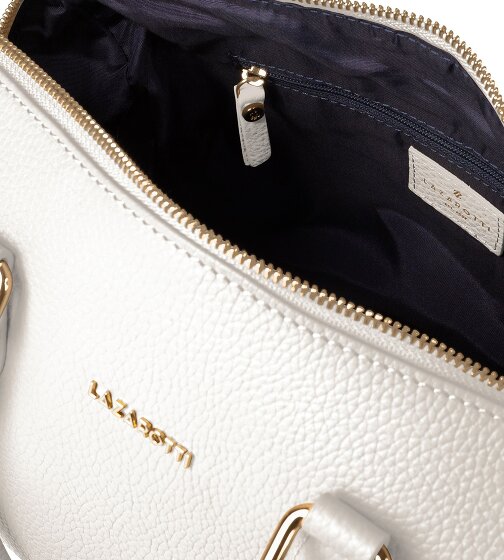 Lazarotti Bologna Leather Bowling-Bag Sac à main en cuir 26 cm