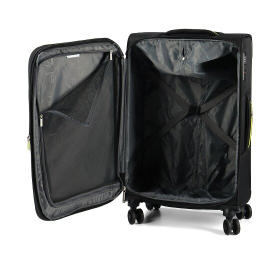 American Tourister Aktivus 4 roulettes Set de valises 3 pièces avec soufflet d'extension