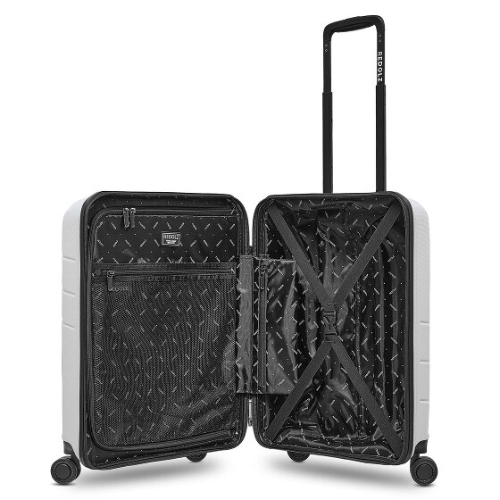 Redolz Essentials 17 trolley cabine 4 roulettes 55 cm poche souple pour ordinateur portable
