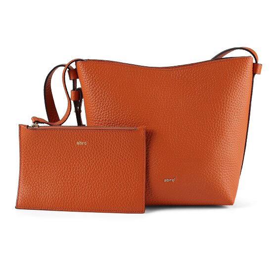 abro Cosmo Sac à bandoulière Cuir véritable 21 cm
