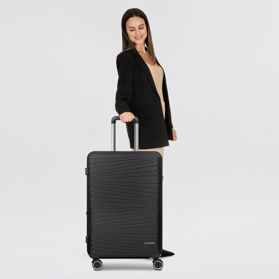 Franky Dallas 3.0 4 roues trolley M 65 cm avec soufflet d'extension