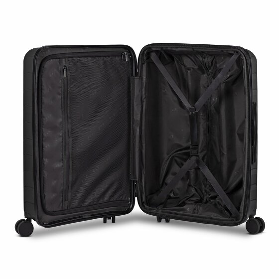 d&n Toronto 4 roulettes Trolley M 65 cm avec soufflet d'extension