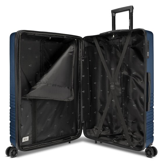 camel active Hanoi 4 roulettes Trolley L 78 cm avec soufflet d'extension