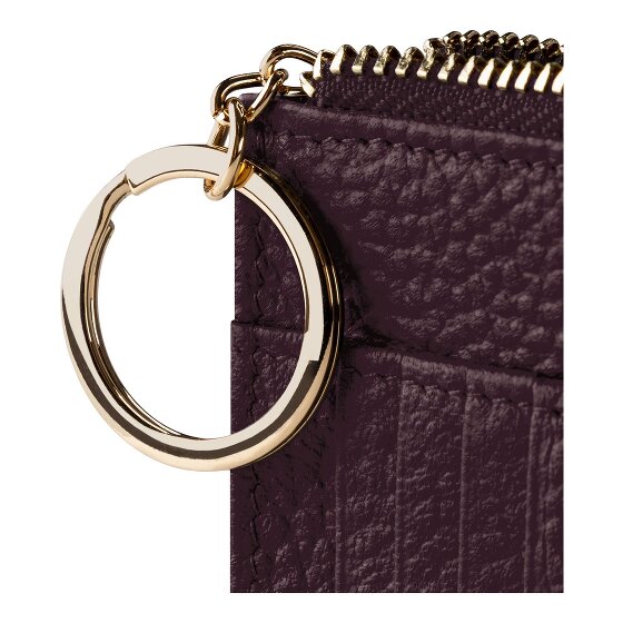 Lazarotti Bologna Leather Porte-clés en cuir 11,5 cm avec poche Air Tag