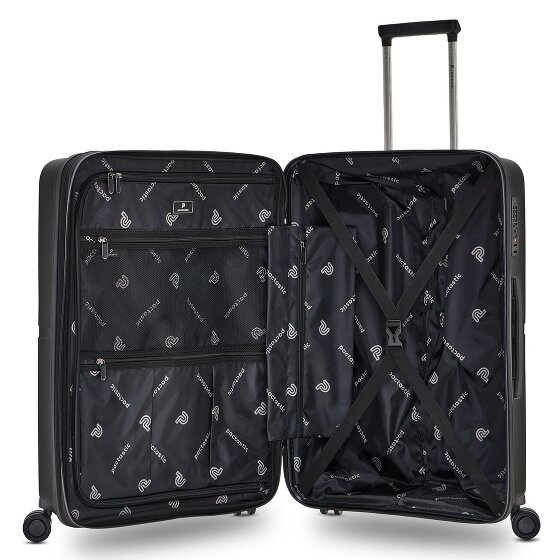 Pactastic Collection 01 4 roulettes Trolley M 67 cm avec soufflet d'extension