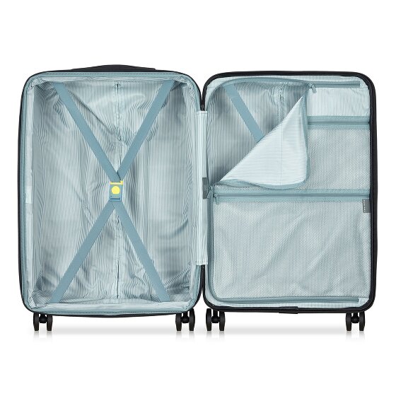 Delsey Paris Air Armour 4 roues Set de valises 3 pièces '"avec soufflet d''extension"'