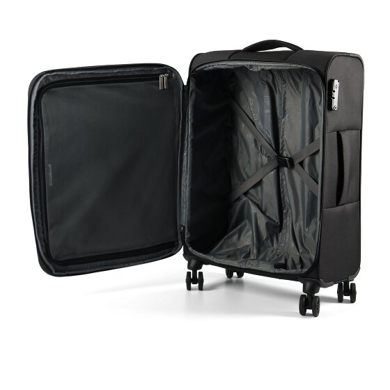 American Tourister Nitestream 4 roues Set de valises 3 pièces avec soufflet d'extension