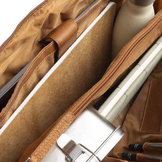 The Chesterfield Brand Isara Attaché-case Cuir véritable 42 cm Compartiment ordinateur