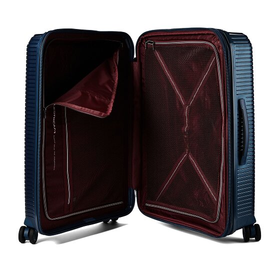 Polestream Paris 4 roulettes Trolley 69 cm avec soufflet d'extension