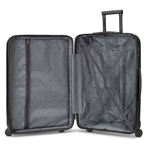 d&n South Dakota 4 roulettes Trolley L 76 cm avec soufflet d'extension