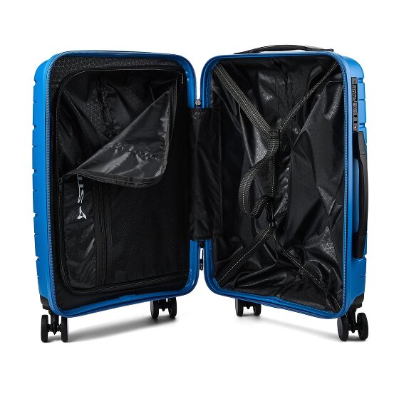 Polestream Strz by Asteroid 4 roulettes Trolley de cabine 55 cm