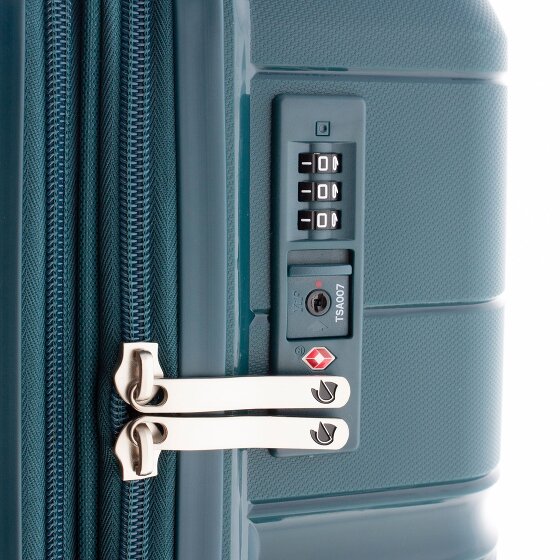 Gladiator 3800 4 roulettes Trolley 67 cm avec soufflet d'extension