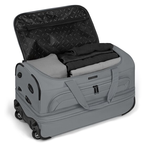 Redolz Sac de voyage Duffle Essentials à 2 roulettes 55 cm M avec soufflet d'extension