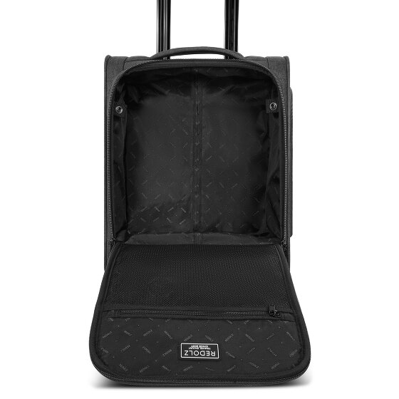Redolz Essentials 12 – Valise cabine à 2 roues à glisser sous le siège XS 43 cm, emboîtable