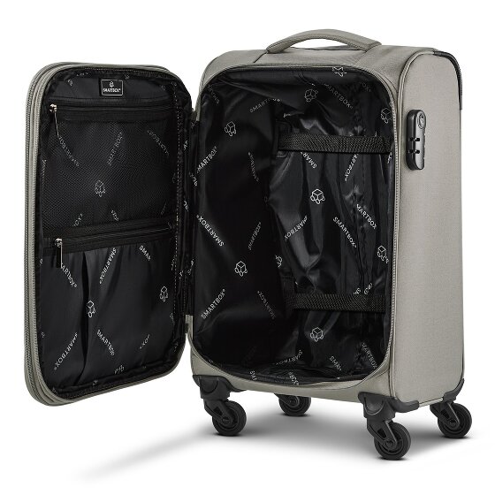 Smartbox Edition 04 4 roues Valise cabine 55 cm avec soufflet d'extension