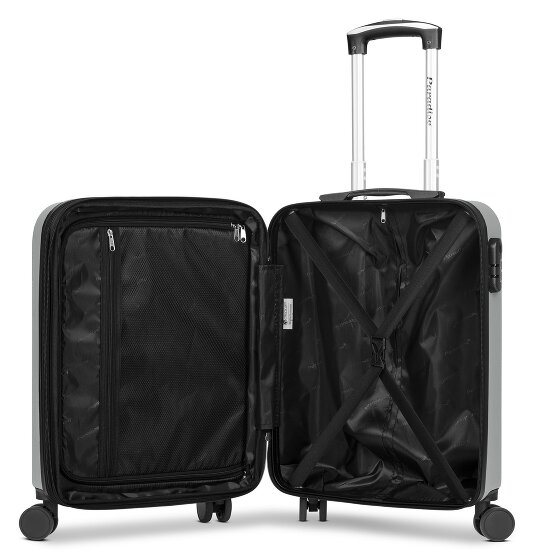 Check.In Paradise 2.0 4 roulettes Trolley de cabine S 55 cm avec soufflet d'extension