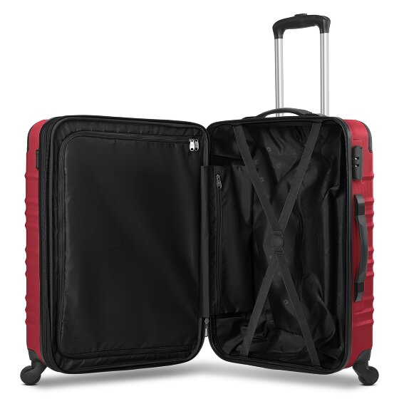 Wenger Amplar Evo 4 roulettes Set de valises 3 pièces avec soufflet d'extension
