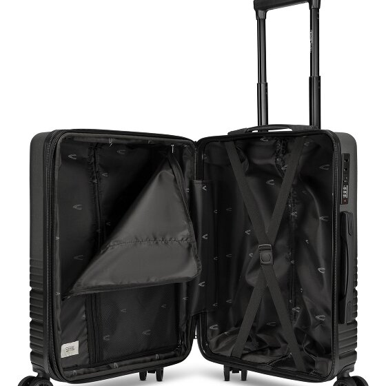 camel active Hanoi 4 roues Valise cabine S 55 cm avec soufflet d'extension