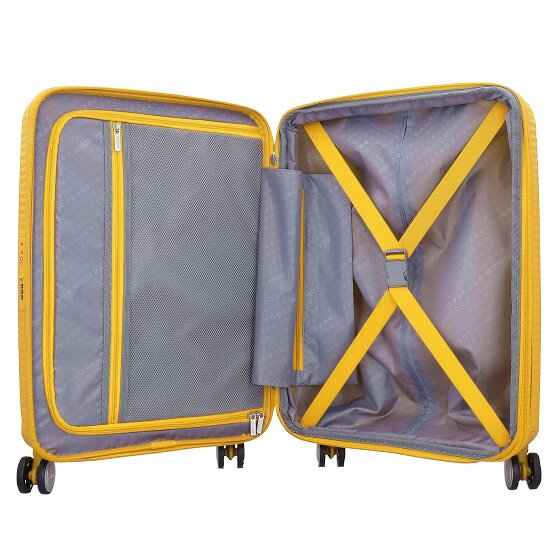 American Tourister Soundbox 4 roues Valise cabine 55 cm avec soufflet d'extension
