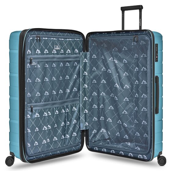 Bergpfeil Travel 4-roll Trolley L 75 cm avec soufflet d'extension