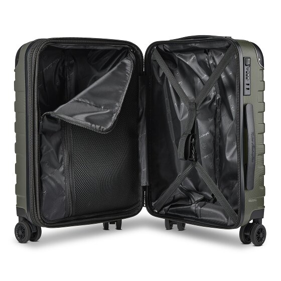 Tonino Lamborghini Milano 4 roues Valise cabine S 54 cm avec soufflet d'extension