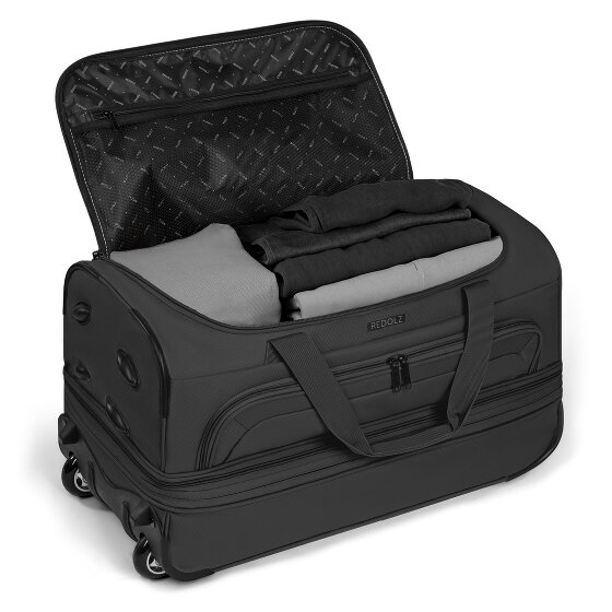 Redolz Sac de voyage Duffle Essentials à 2 roulettes 55 cm M avec soufflet d'extension