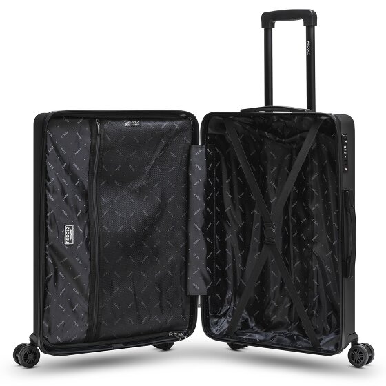 Redolz Essentials 08 3-SET 4 roues Set de valises 3 pièces