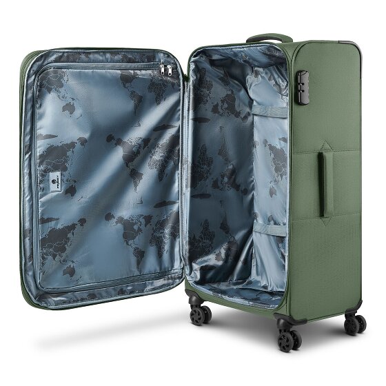 Franky Melbourne 3.0 Set de valises à 4 roulettes 3pcs avec soufflet extensible
