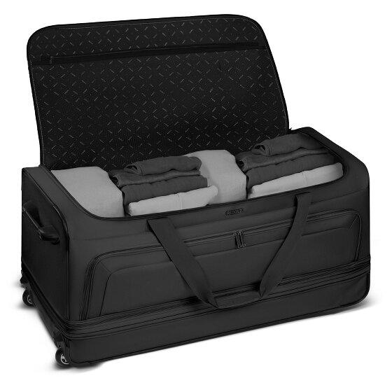 Redolz Sac de voyage Duffle Essentials à 2 roulettes 90 cm XXL avec soufflet extensible taille spéciale
