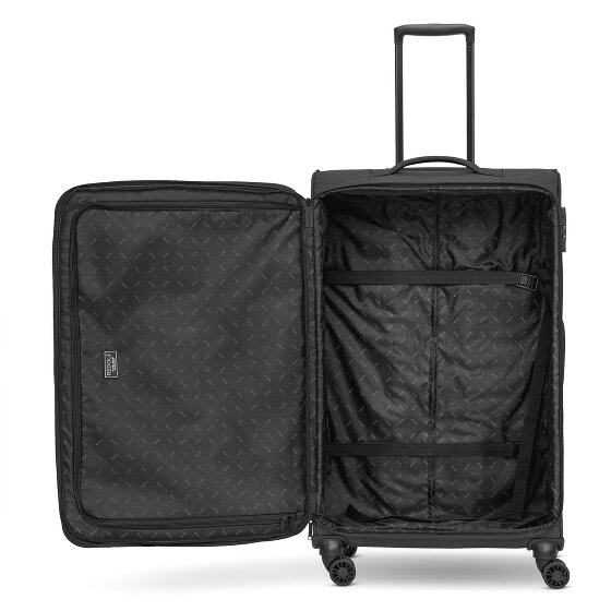 Redolz Essentials 12 LARGE 4 roues Valise cabine 79 cm avec soufflet d'extension