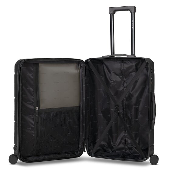 Police London 4 roulettes Trolley 64 cm avec soufflet d'extension