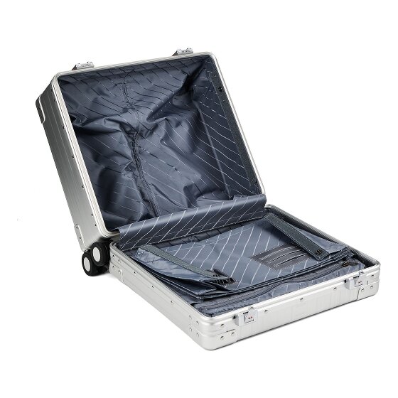 Aleon Valise business de luxe à 4 roues en Aluminium, 45 cm