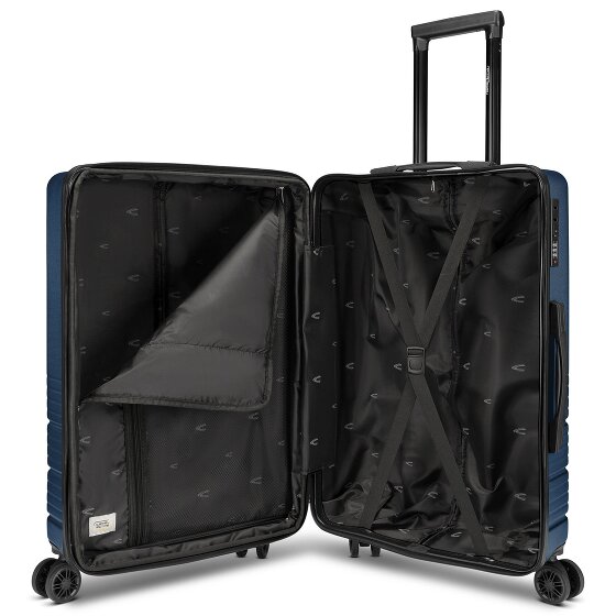 camel active Hanoi 4 roues Valise cabine M 65 cm avec soufflet d'extension