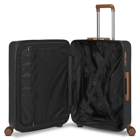 Bric's Ferrara 4 roulettes Trolley M 67 cm avec soufflet d'extension