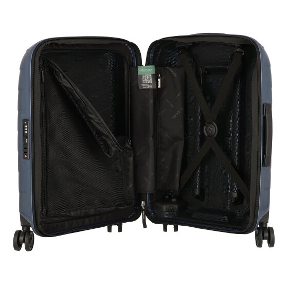 Samsonite Attrix 4 roulettes Trolley de cabine 55 cm avec soufflet d'extension