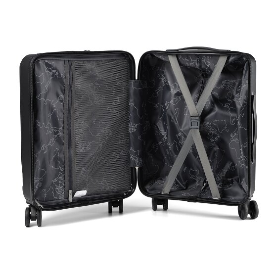 Benzi 5801 4 roulettes Trolley de cabine 55 cm Compartiment pour ordinateur portable