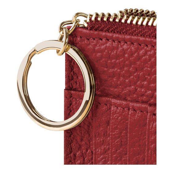 Lazarotti Bologna Leather Porte-clés en cuir 11,5 cm avec poche Air Tag