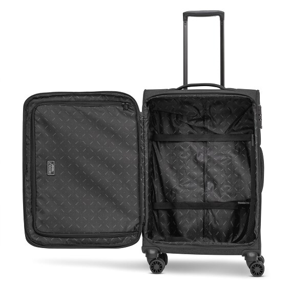 Redolz Essentials 12 THREE SET 4 roulettes Set de valises 3 pièces avec soufflet d'extension
