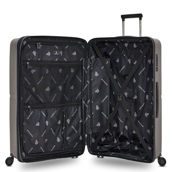 Pactastic Collection 01 4 roulettes Trolley L 76 cm avec soufflet d'extension